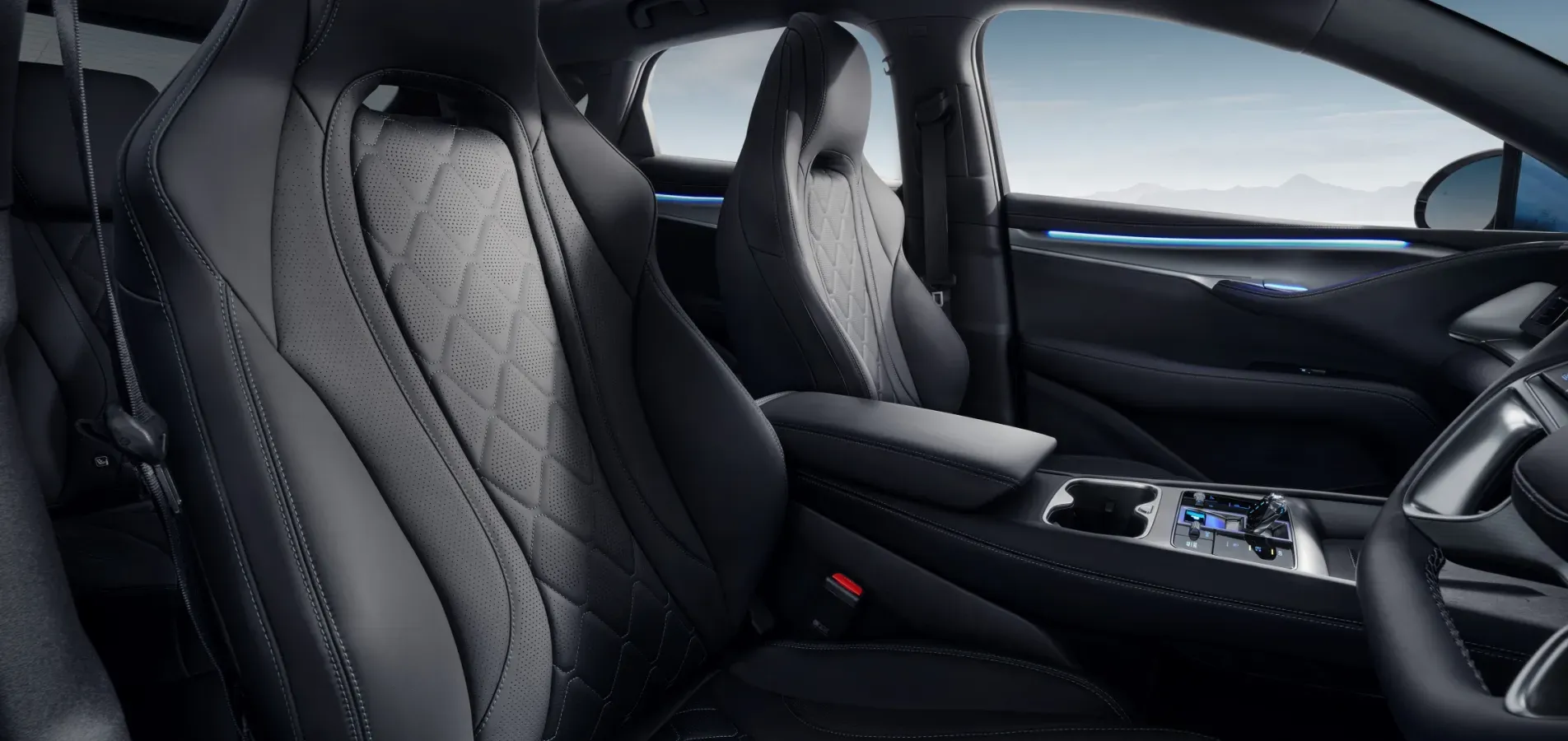 BYD SEALION 7舒適座椅彰顯高品質。(資料來源：BYD官方網站)