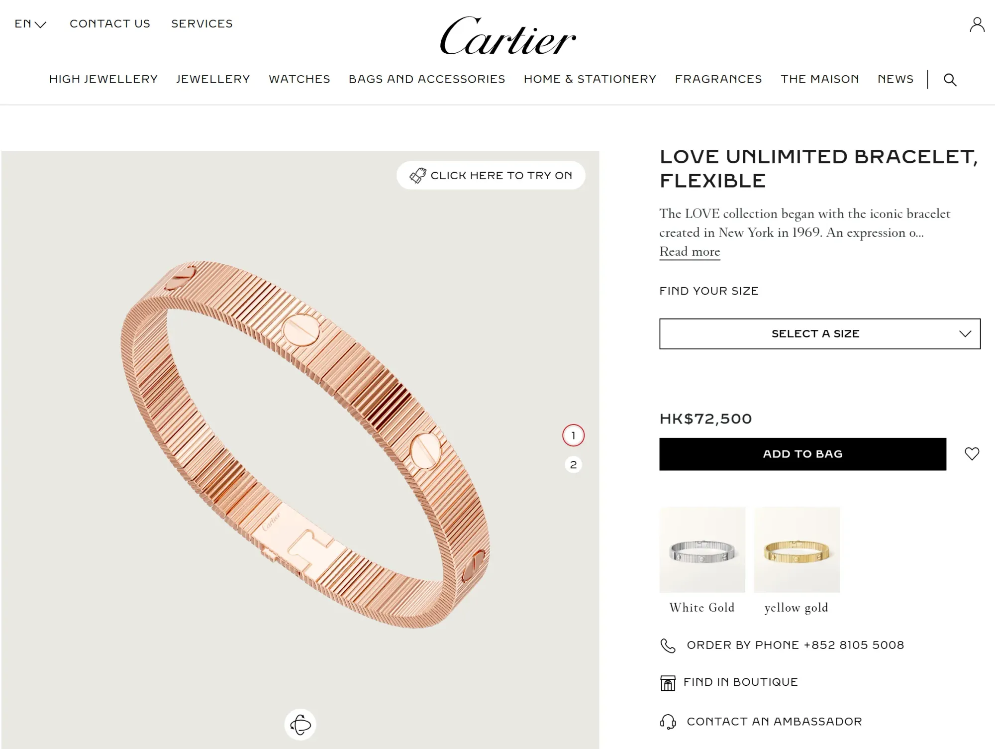 Cartier|Love Unlimited新登場 白金 x 黃金拼接 實物超靚💖(附影片+最新價格表)