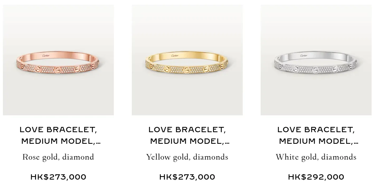 Cartier|Love Unlimited新登場 白金 x 黃金拼接 實物超靚💖(附影片+最新價格表)