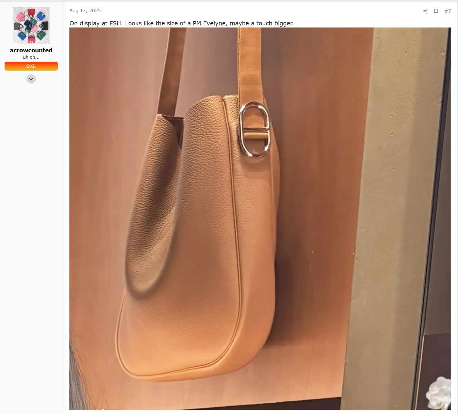 Hermès|2025春夏新寵Ancrage 低調黑袋 劉宇寧都孭住🚢😎