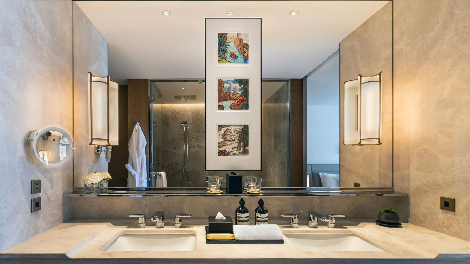 浴室與配套:符合高端酒店預期