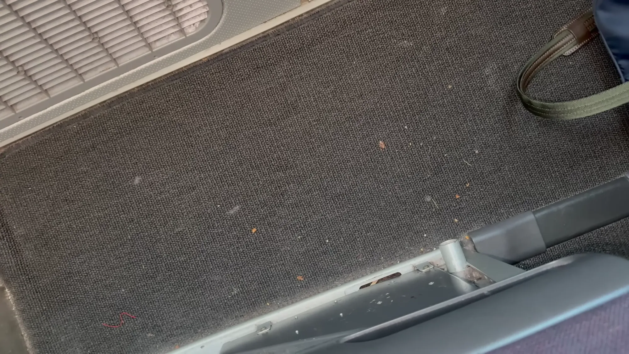 機艙清潔度：唯一明顯扣分位