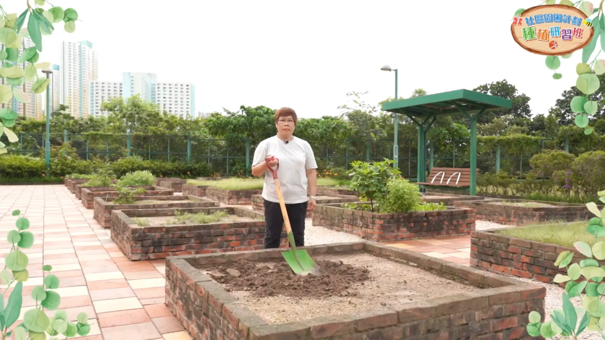 康文署社區園圃以「格仔田」形式分配，每人約&nbsp;2.25&nbsp;平方米，足夠種植數款蔬菜或花卉。