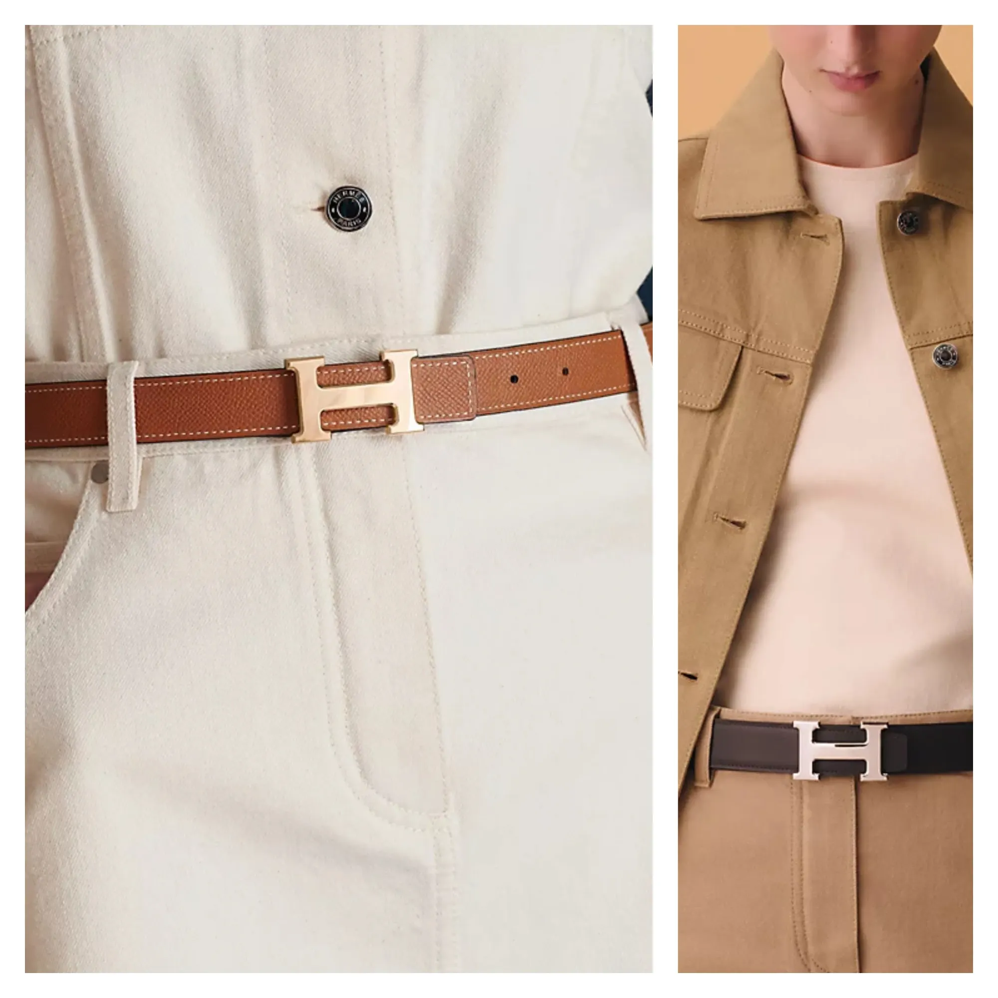 Constance Belt 款配搭褲示例:有孔結構提供較穩定承托力,適合以褲裝為主嘅日常穿搭。