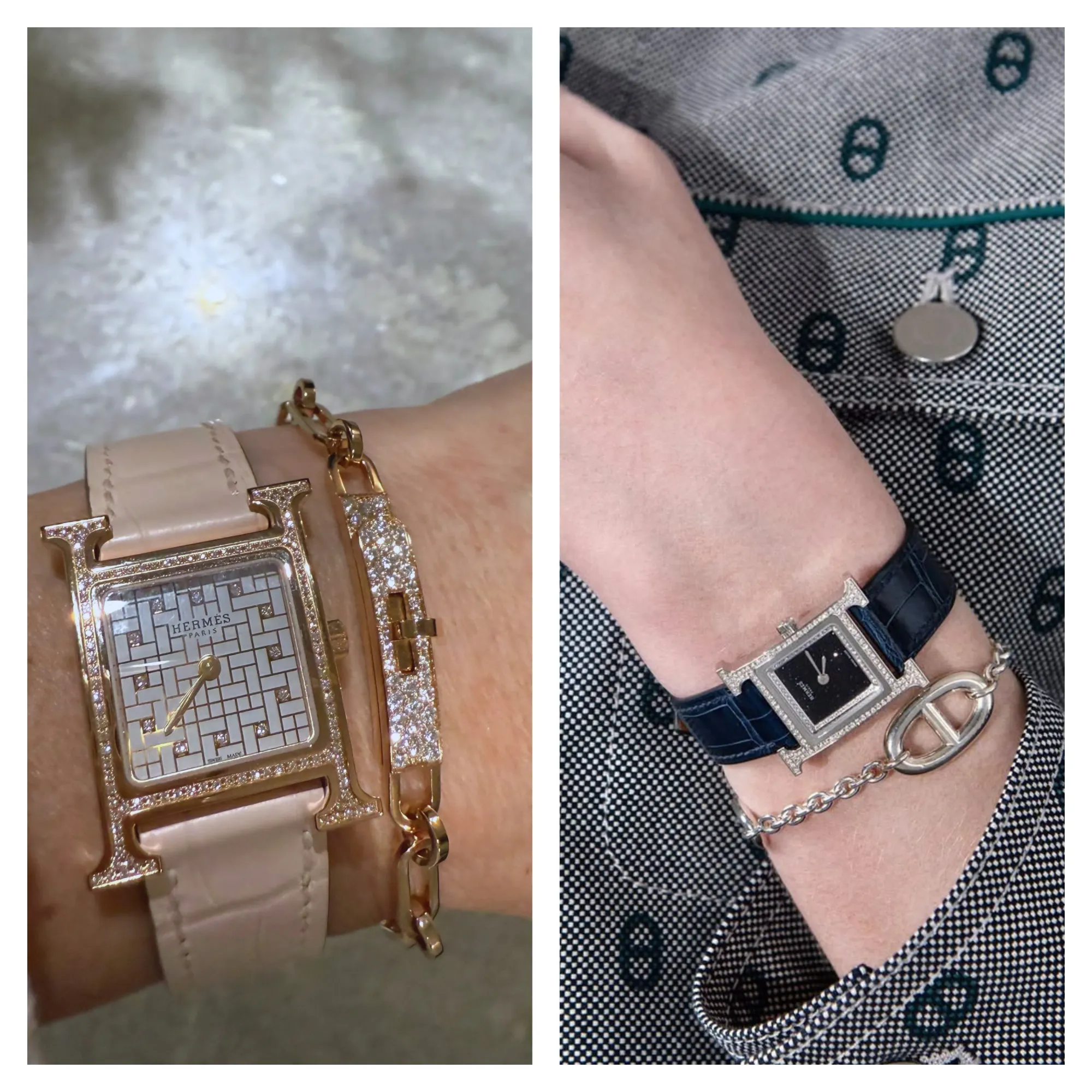 網民分享鏈疊戴效果,視覺完整度較高;若長期疊戴需留意金屬接觸位置磨耗情況。