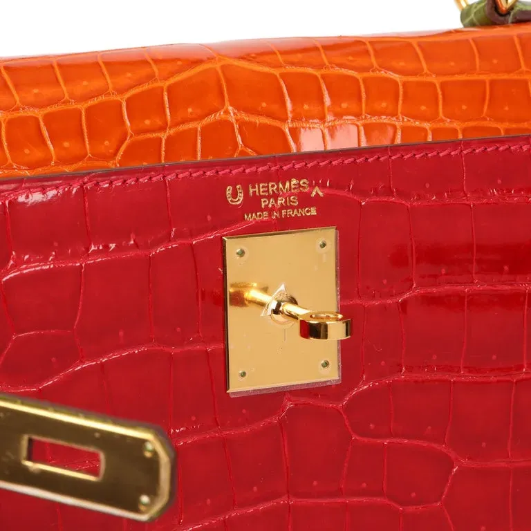 同時顯示 Special Order(SO)馬蹄刻印,以及 Porosus 婆羅洲長吻鱷(灣鱷)對應嘅「Λ」皮種標記示意圖。「Λ」代表鹹水鱷魚皮革,屬《瀕危野生動植物種國際貿易公約》(CITES)規管物種;馬蹄符號則用作識別訂製款(SO)身份,兩者用途不同。