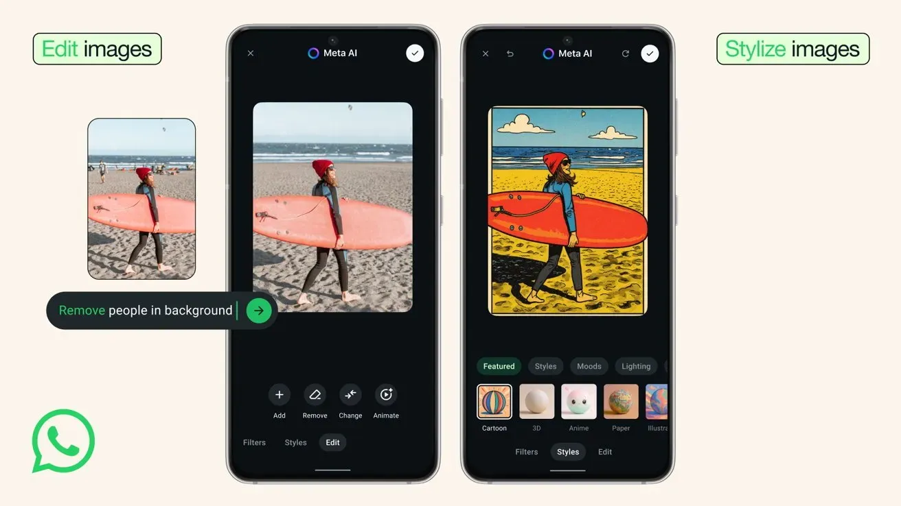 Meta AI 深度整合:從輔助寫作到影像編輯