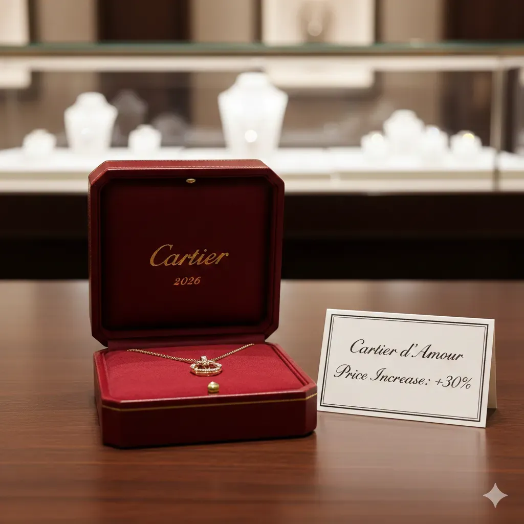 Cartier|日本 Cartier 2026 加價拆解 d’Amour 狂升三成 日圓跌穿 0.049 都唔平，香港人仲值唔值得飛去買？