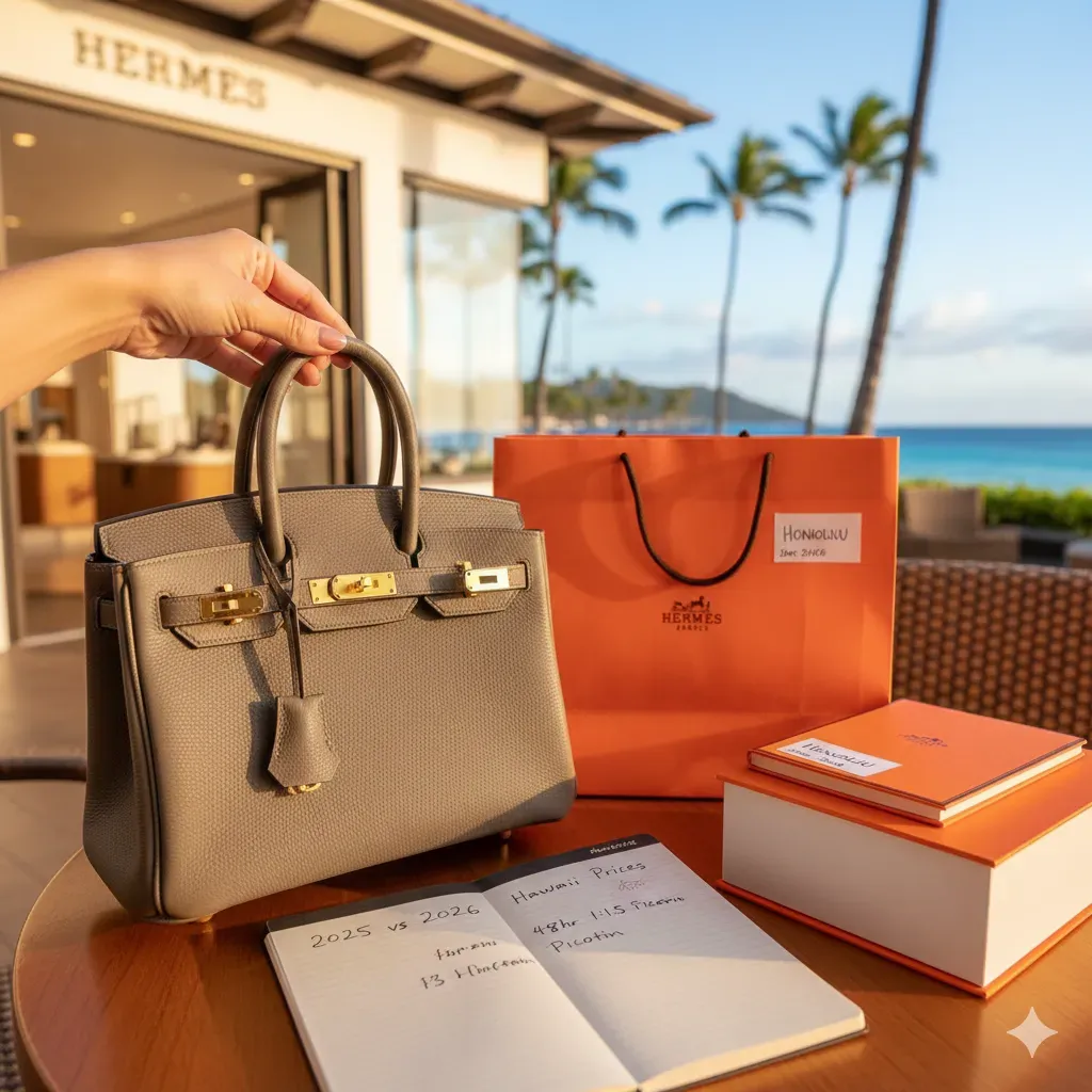 Hermès|新客喺夏威夷都可以低配拎 Birkin 25？48 小時 1:1.5 配比實測，點解近年成為美國「隱藏熱點」
