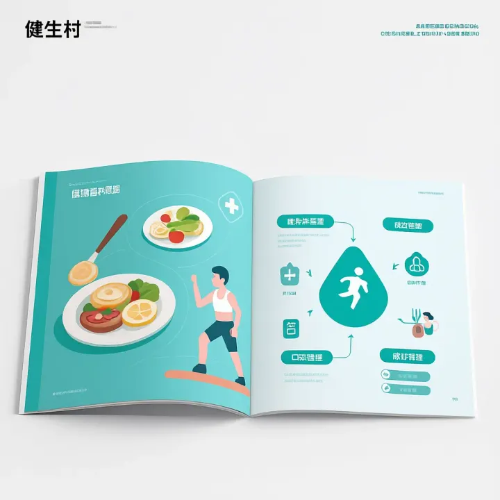 健生村|糖尿病 一文睇清(通義千問AI製圖)