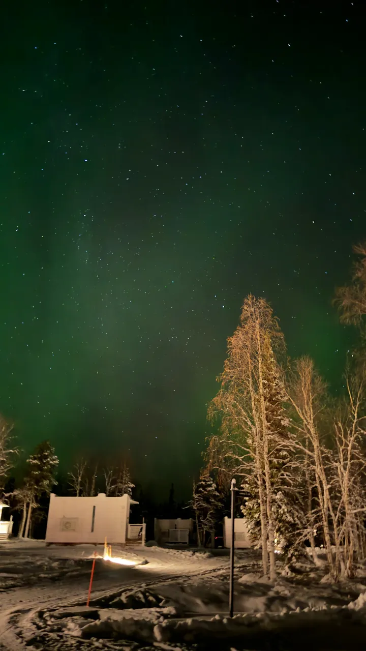 芬蘭Levi玻璃屋|漫天星空 Jacuzzi 北極光舞動 馴鹿陪食飯(資料來源：5News編輯部)