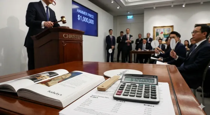 拍賣價唔等於埋單價？ 拆解佳士得（Christie’s）與蘇富比（Sotheby’s）買家應付酬金