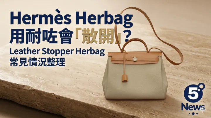 Hermès| Herbag 用耐咗會「散開」？用家討論 Leather Stopper Herbag 常見情況整理